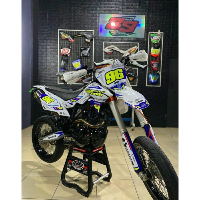 Decal dtracker supermoto decal dtracker fullbody