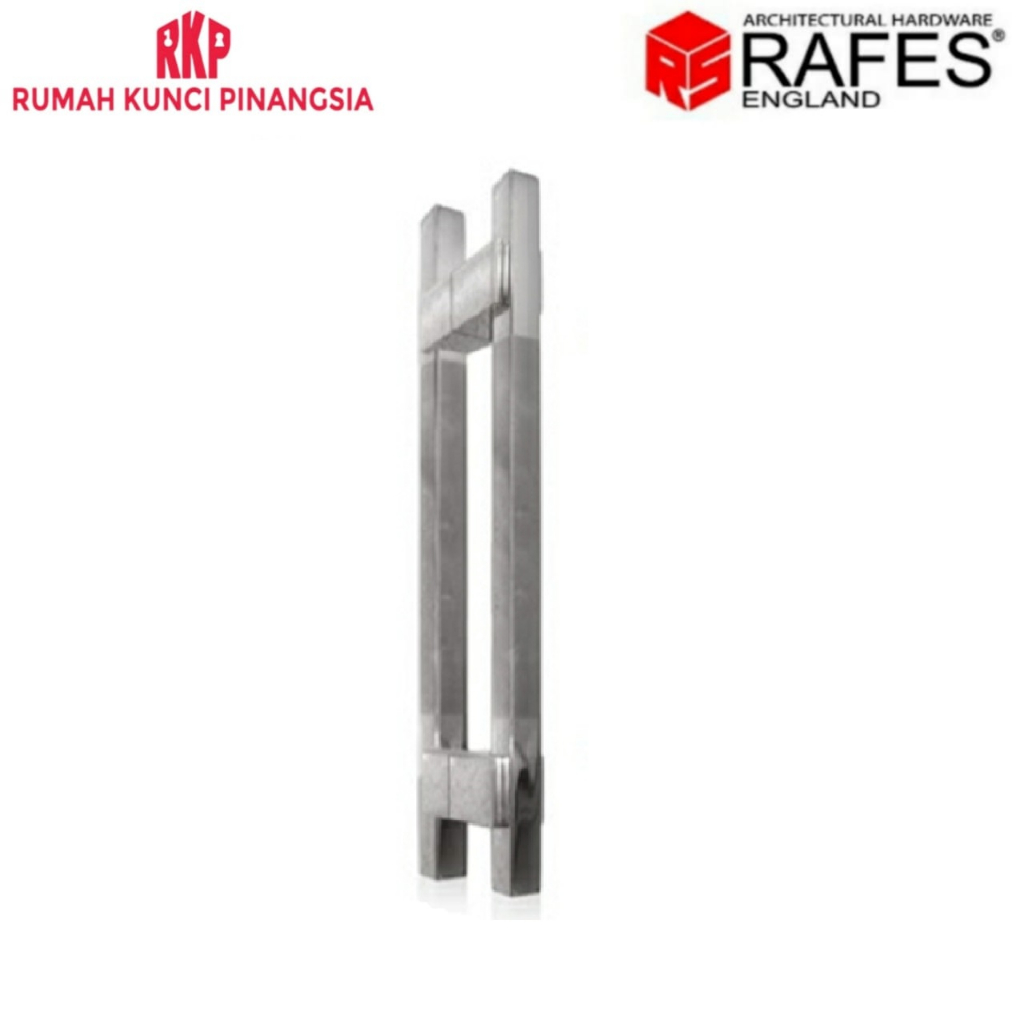 Pull Handle Gagang Pintu Tarik 35 / 45 cm Silver Solid Stainless Steel SUS 316 RAFES HK 4528 / HK 45