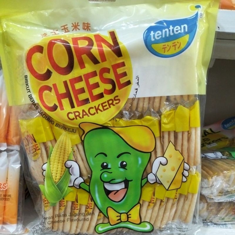 

tenten krekes beras rasa jagung keju 230gr
