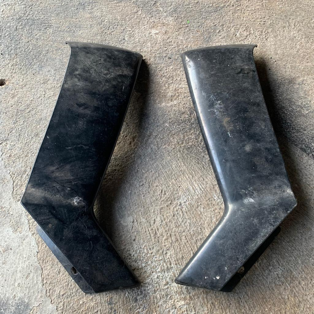 Cover body sayap luar kanan kiri Kawasaki ZX 130 zx 130 Hitam Original copotan