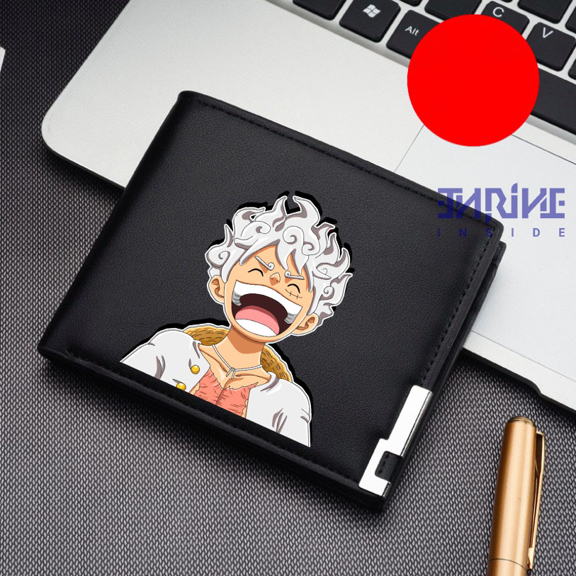 [BISA COD] Dompet Pria Anime One Piece Dompet Wallet Anime One Piece Yonkou Pirates Dompet Luffy