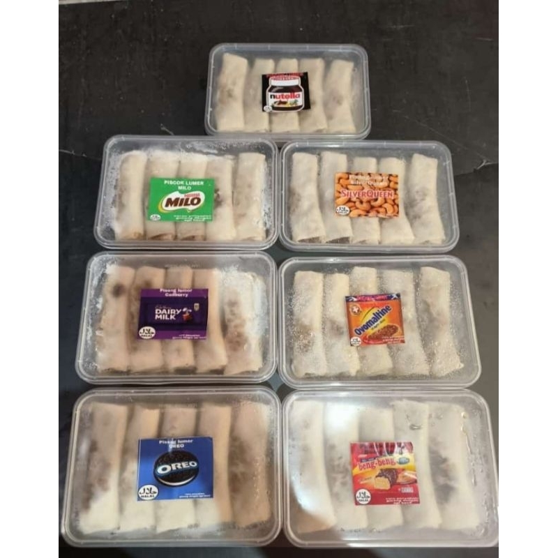 

Pisang coklat lumer murah enak isi 10pcs/piscok viral/ Termurah Terlaris