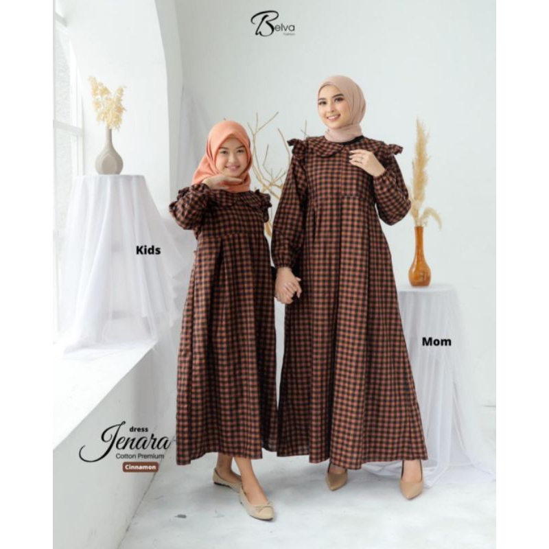JENARA Dress | Belva Fashion | Couple Mom & Kids