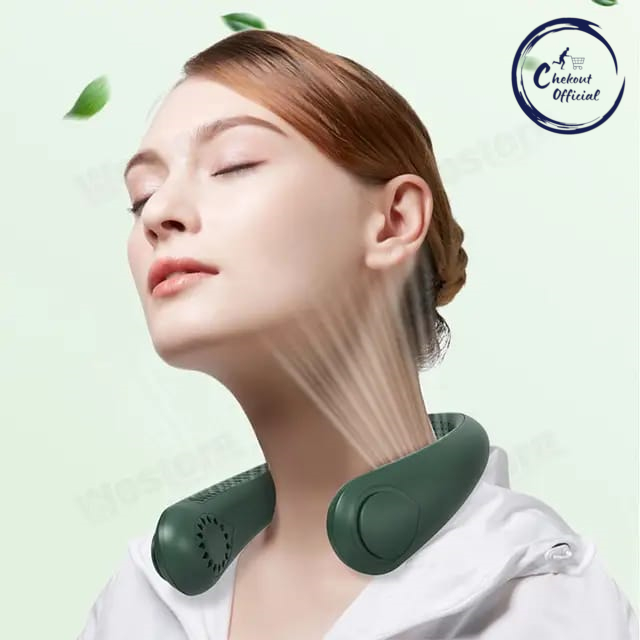 Kipas Angin Leher Kipas Portable Gantungan Leher USB Mini Fan Portable Neck