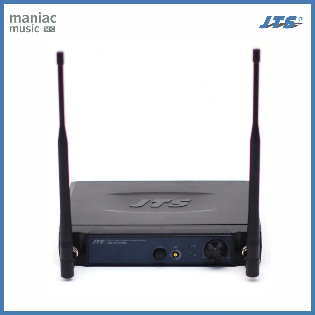 JTS US8001DB - Wireless Receiver. UHF. Microphone. Single. XLR