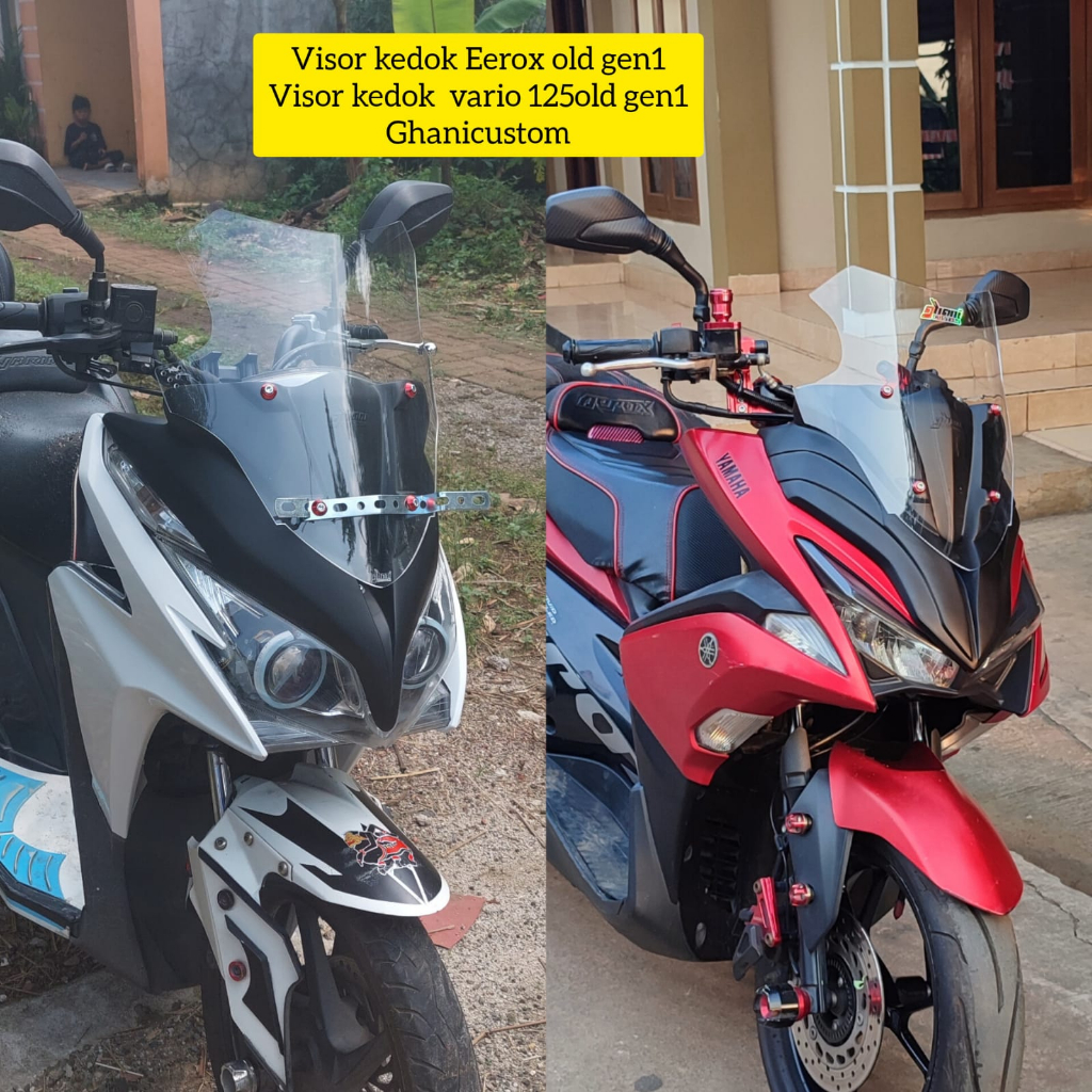 Visor Kedok gen 1 GhaniCustom aerox old dan vario 125
