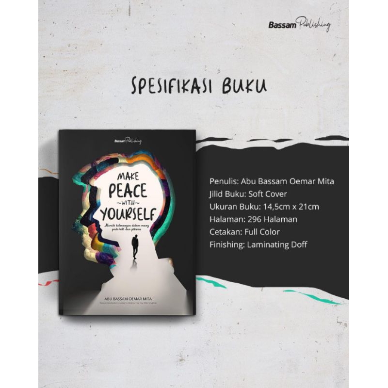 buku make peace with yourself oemar mita