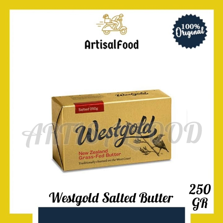 

(KHUSUS GOJEK) WESTGOLD BUTTER SALTED 250GR ORI