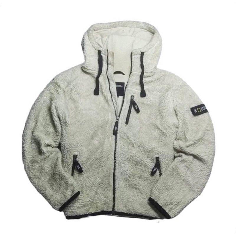 jaket sherpa national geogrhapic size xl 70x64