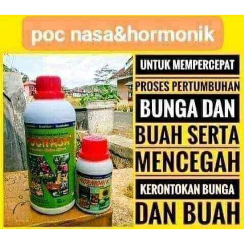 POC NASA 500cc DAN HORMONIK 100cc PENYUBUR TANAMAN ORIGINAL