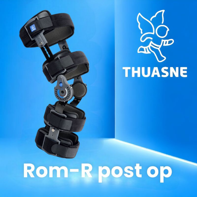 Rom r  / knee brace ACL / knee extension brace / post op knee brace / Pasca operasi lutut