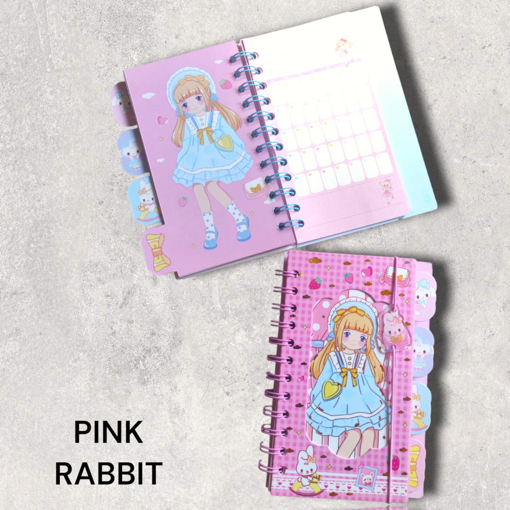 

BUKU DIARY BINDER TALI ANIME | BINDERBOOK | WEEKLY PLANNER AGENDA MOTIF ANIME BUKU HARIAN SCRAPBOOK