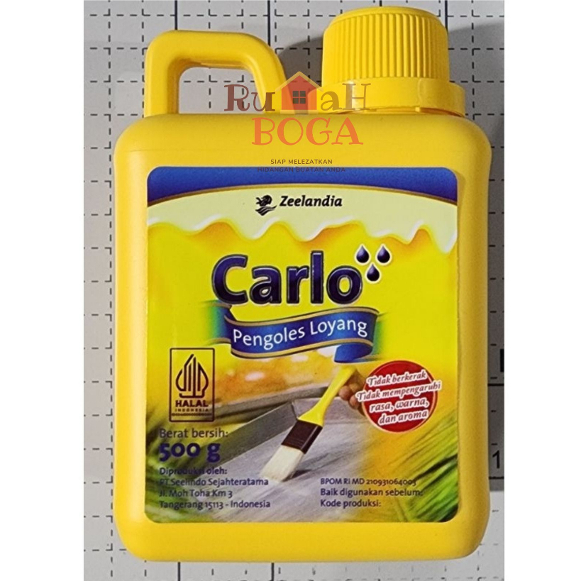 

Minyak CARLO Pengoles Oles Loyang Kue Carlo 500gr