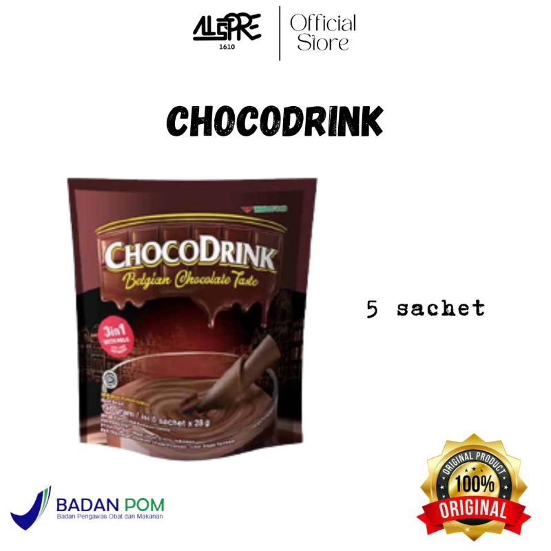 

Chocodrink Powder Drink Choco 28 gr × 5 sachet