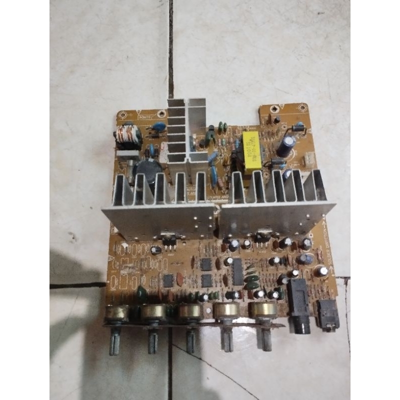 Modul Speaker Aktif Amplifier Polytron Kondisi Kurang Tau Kondisinya Baca Keterangan