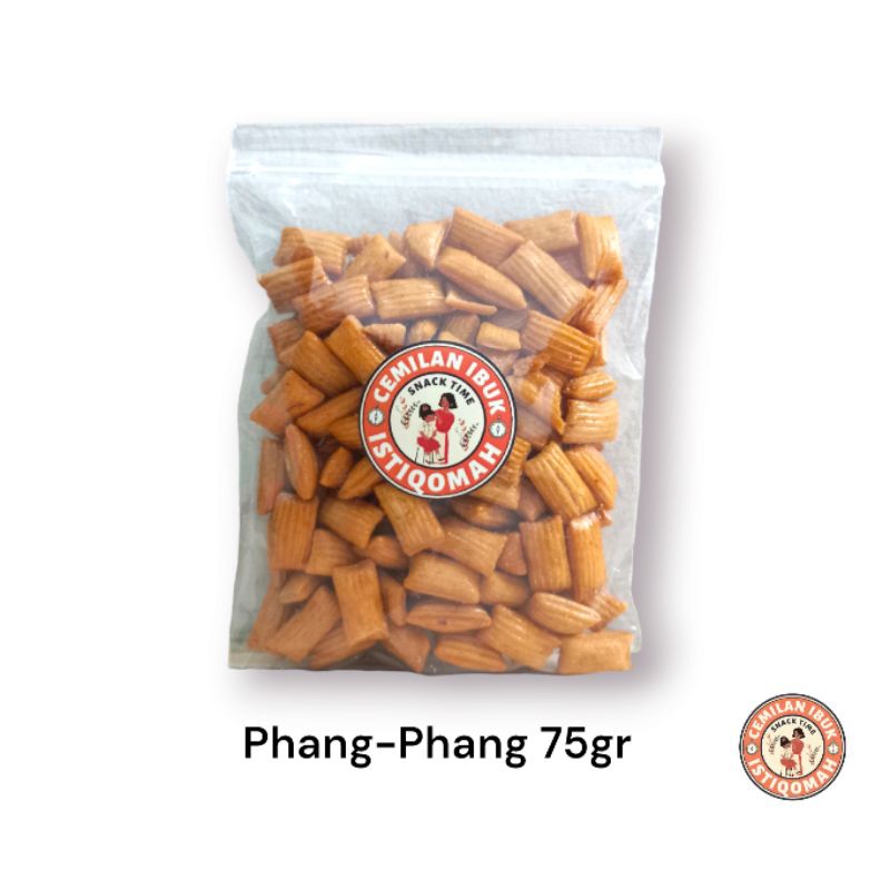

CII - Phang-Phang/Kue Bantal Pedas Manis 75gr - Snack Jadul - Cemilan Murah Meriah- Aneka Jajanan Ringan