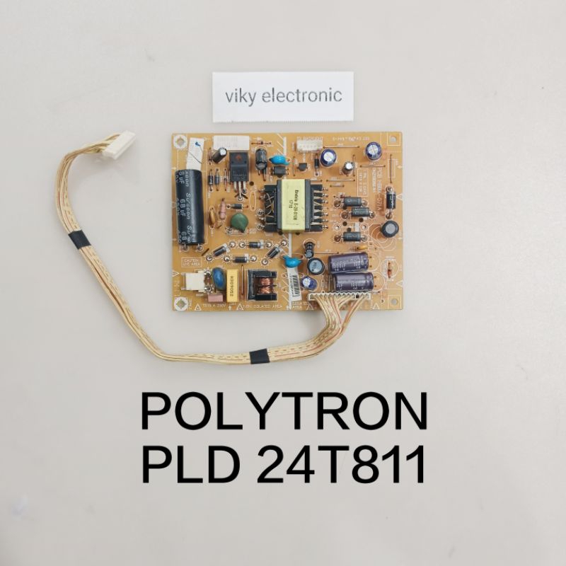 power supply regulator tv POLYTRON PLD 24T811 psu mesin tv led POLYTRON PLD24T811