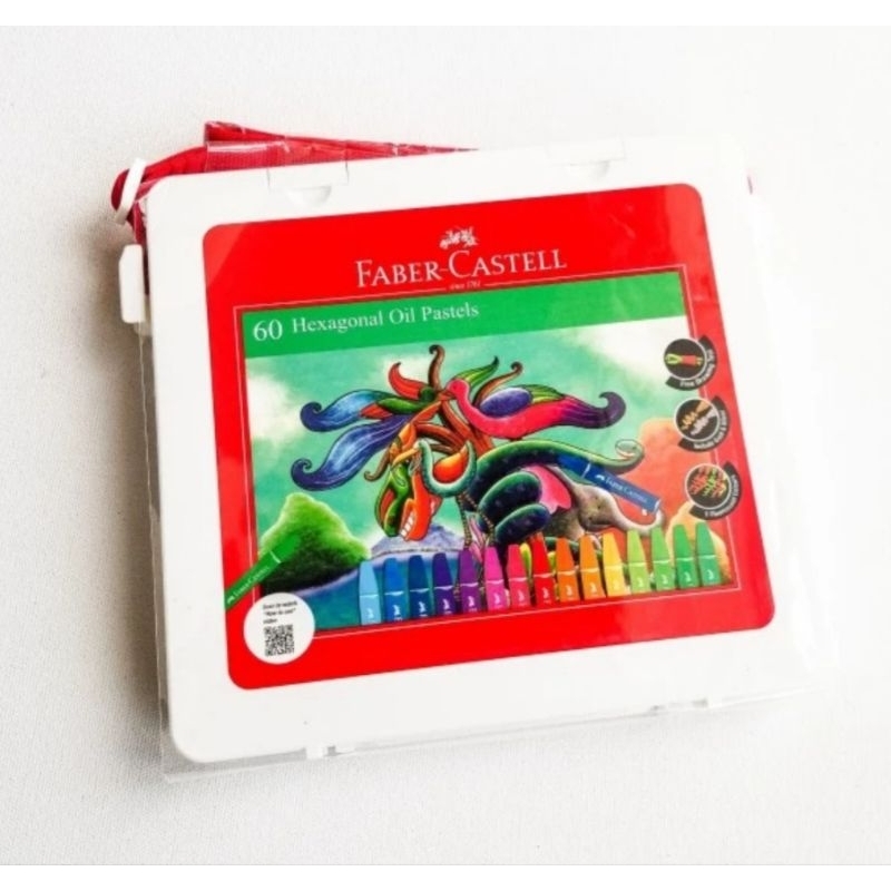 

Crayon Krayon Oil Pastels - Faber Castell 60 Warna