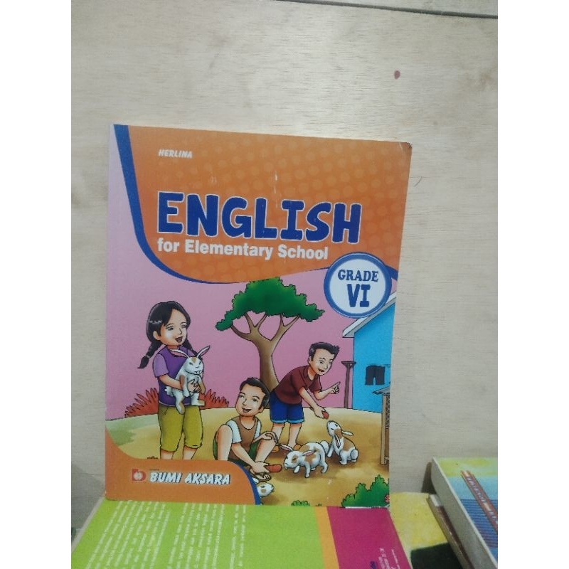 buku bahasa Inggris untuk kelas 6 SD