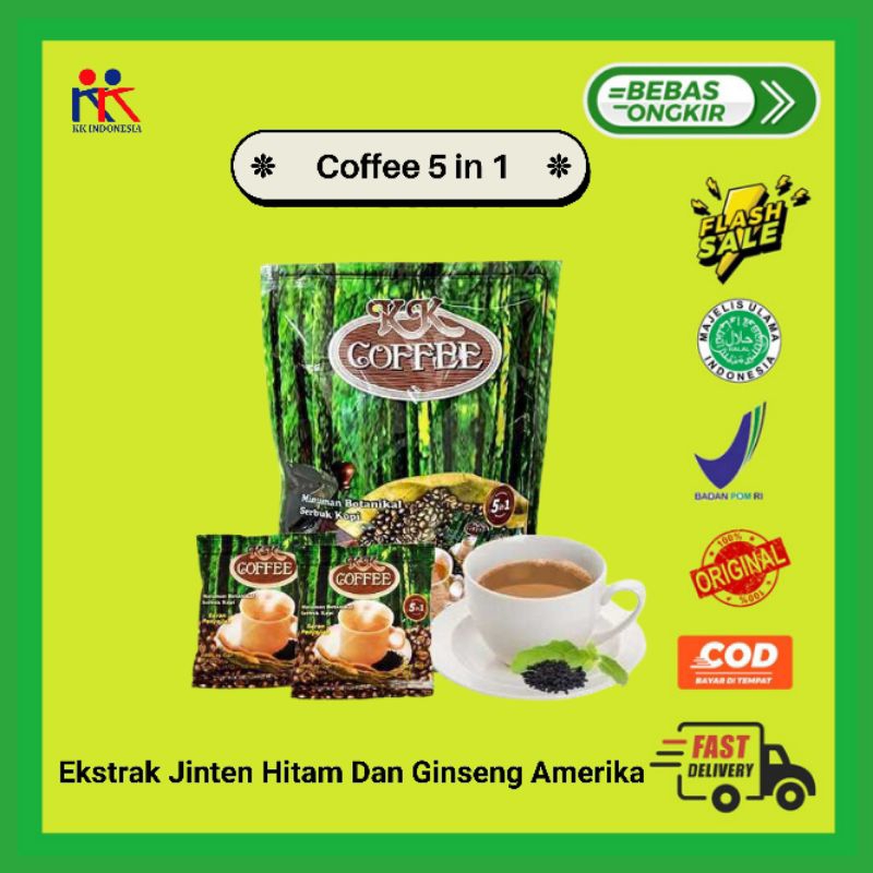 

Kopi Botanikal 5 in 1 Kopi Tongkat Ali Habbatusauda Ginseng