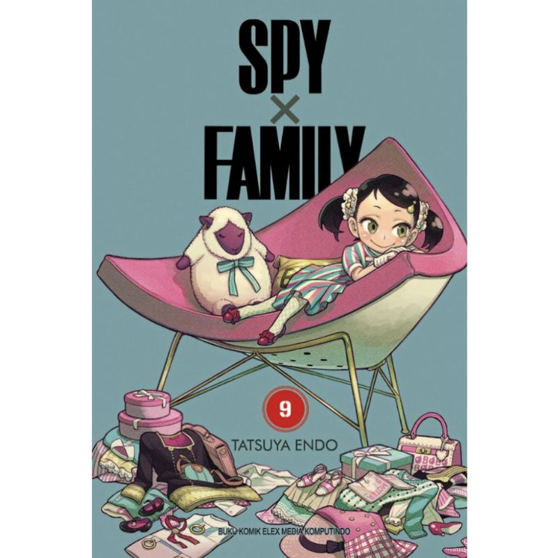 [BONUS GANTUNGAN & STIKER ANIME] Komik SPY X Family Original Segel New Baru / Jepang / Wibu / Anya /