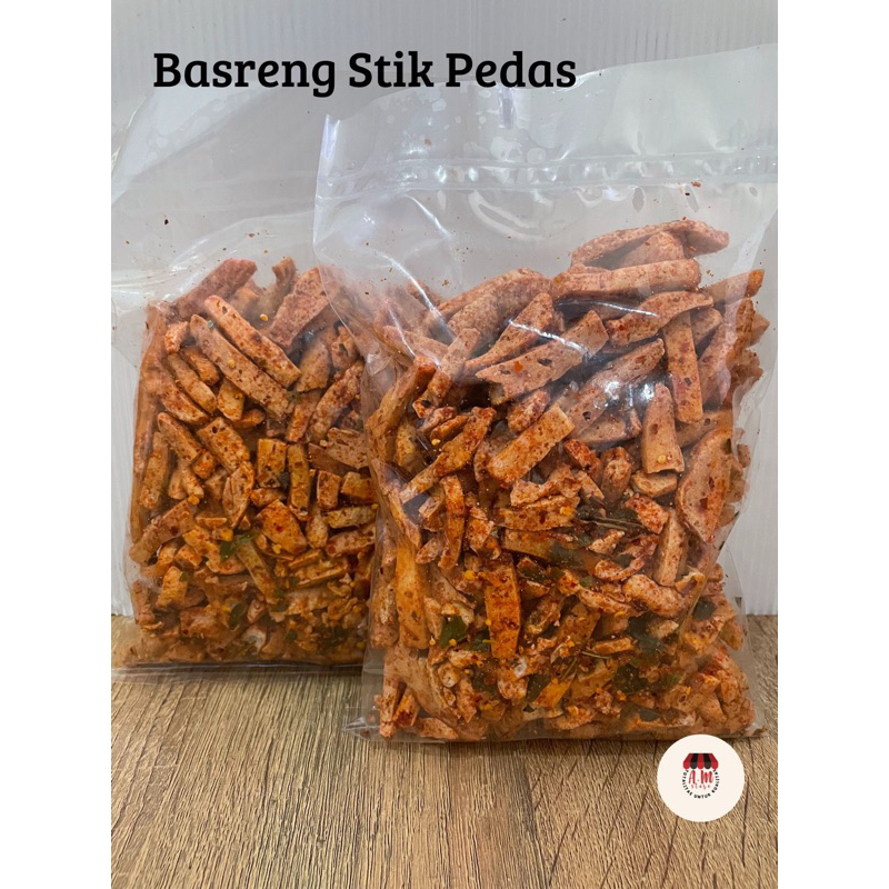 

Baso goreng/basreng stik pedas