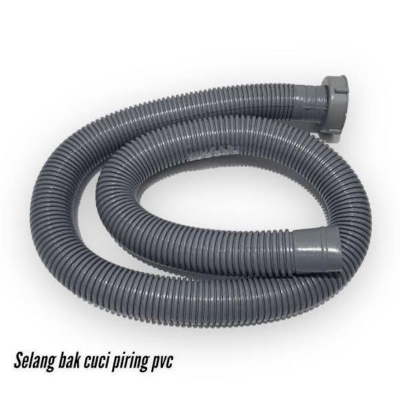 selang pembungan bak cuci piring selang afur drat 1 meter panjang