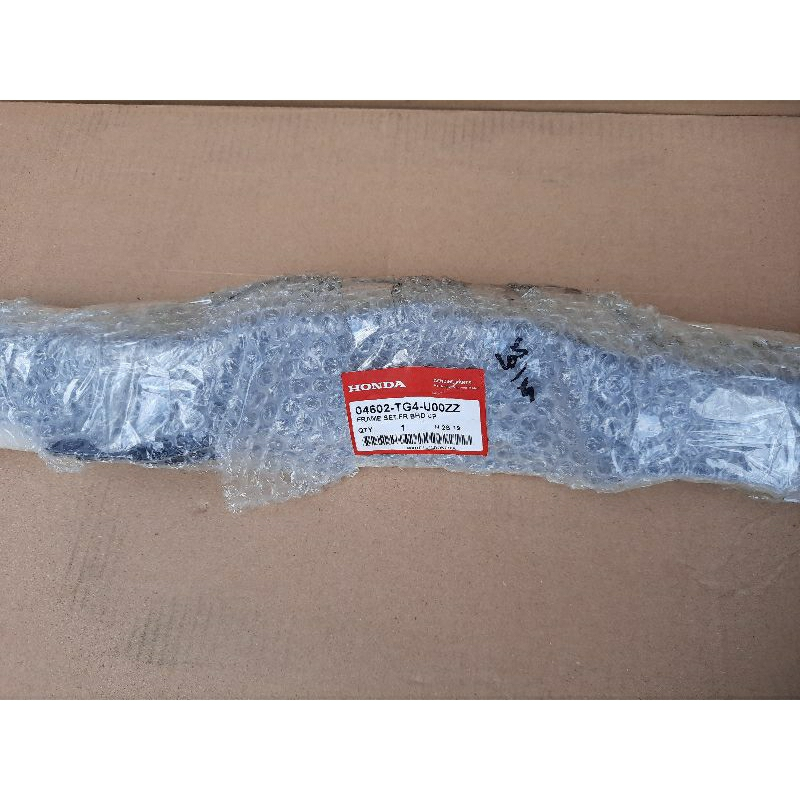 bullhead bulkhead palangan radiator atas honda brio 2014 2015 2016 2017 ori