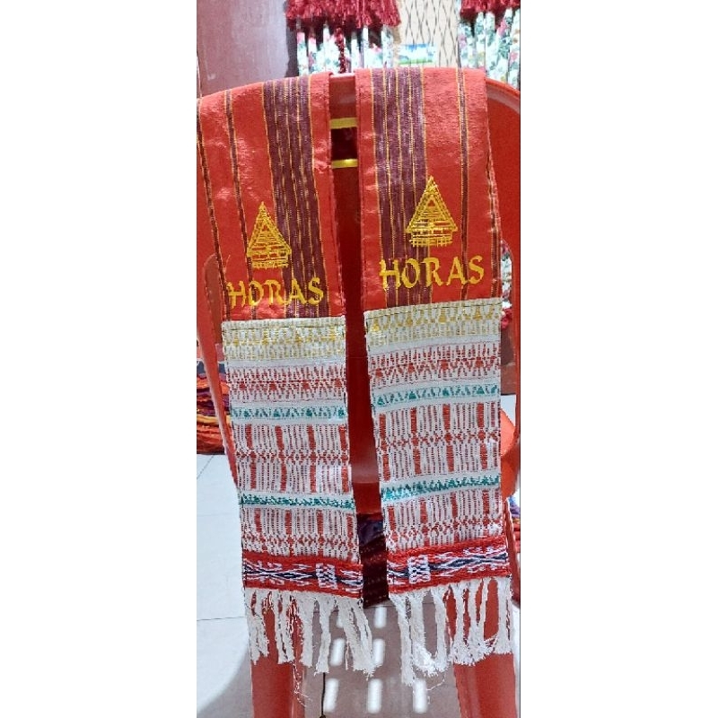 stola Batak/kain Batak/ souvenir Batak/Syal Batak