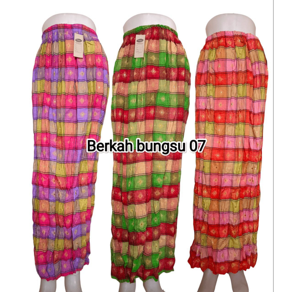 ROK PLISKET BATIK / ROK PLISKET / BAWAHAN KEBAYA / ROK KEBAYA / ROK WISUDA / PAYA HIJAU
