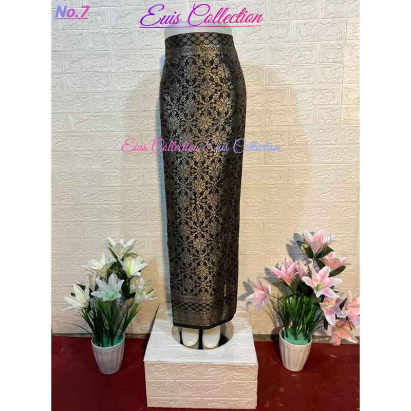 TERLARIS Rok Songket Palembang_Rok Kilit Buat Setelan Kebaya Semua Model
