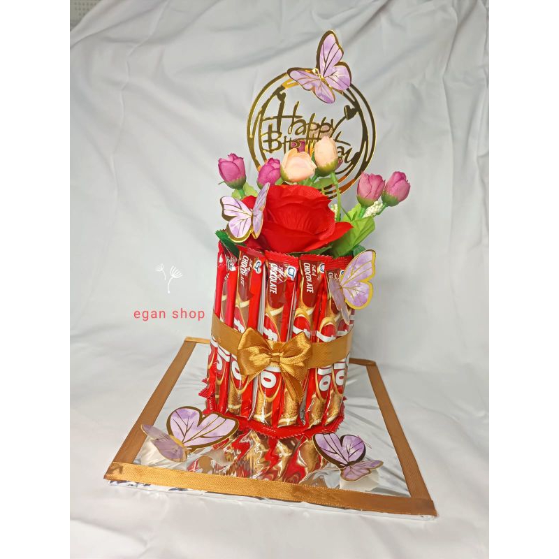 Kue Ulangtahun / Kue Ulangtahun dari Snack / Kue Ulangtahun Snack Fullo / Cake tower / cake Tower Mi