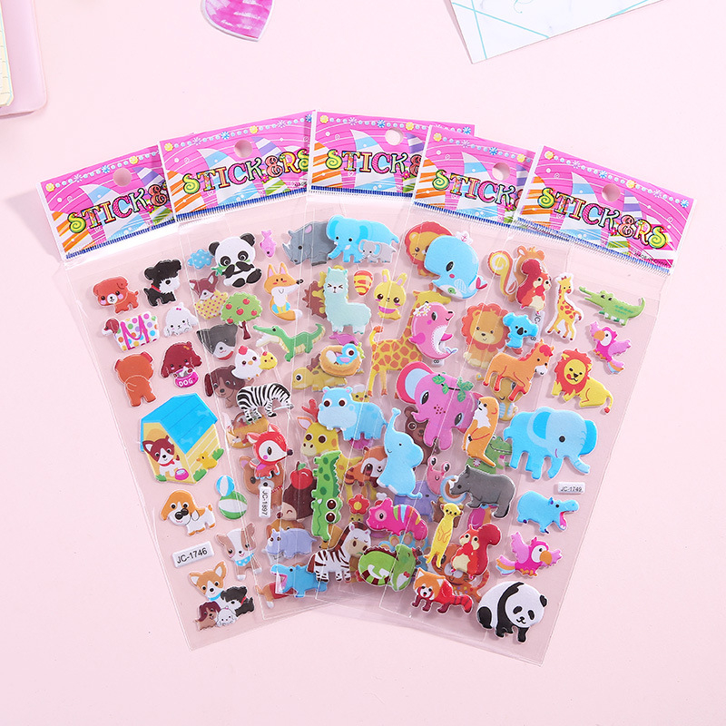 

Stiker Anak 3D Murah Sticker Timbul Random Tempel Motif Karakter Lucu - Stiker Buku - Stiker Aksesoris