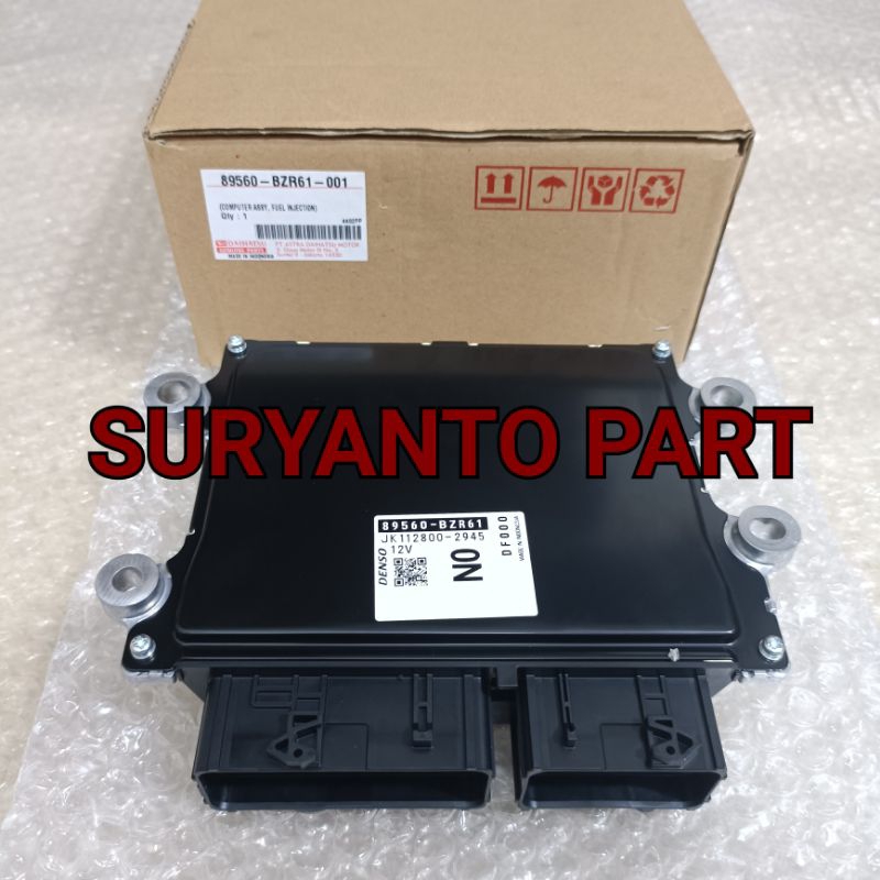 Ecu Komputer Computer Control Engine Mesin Daihatsu toyota Calya Sigra 89560-BZR60 Sub 89560-BZR61
