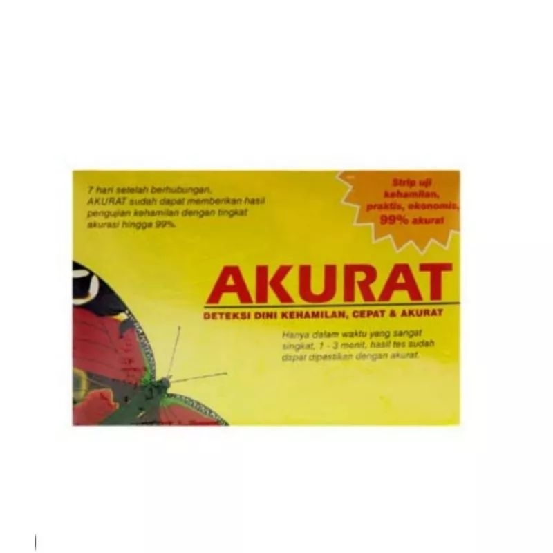 Akurat Test Pack 1 Strip