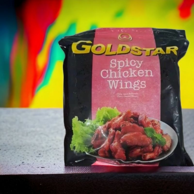 

GOLDSTAR Spicy Chicken Wings Berat isi 500gr