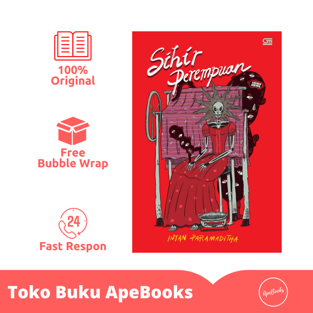 Buku Novel Sihir Perempuan - Intan Paramadhita (Original)