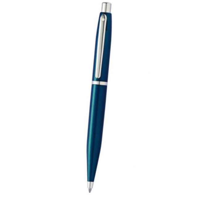 

Sheaffer® VFM Peakcock Blue Featuring Nickel Plate Trim Ballpoint