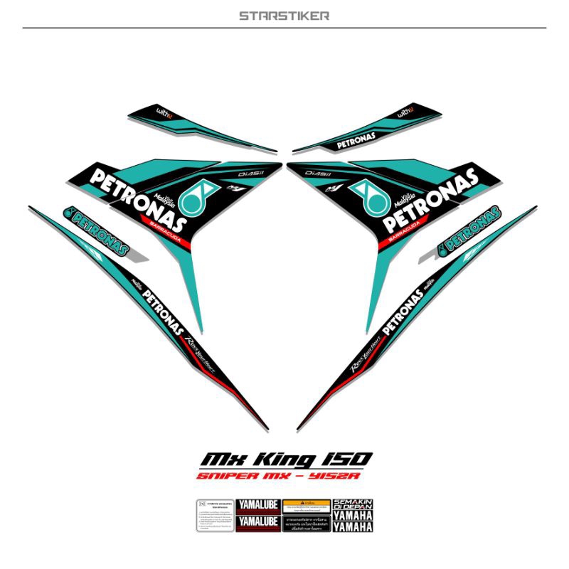 STRIPING JUPITER MX KING 150/PETRONAS