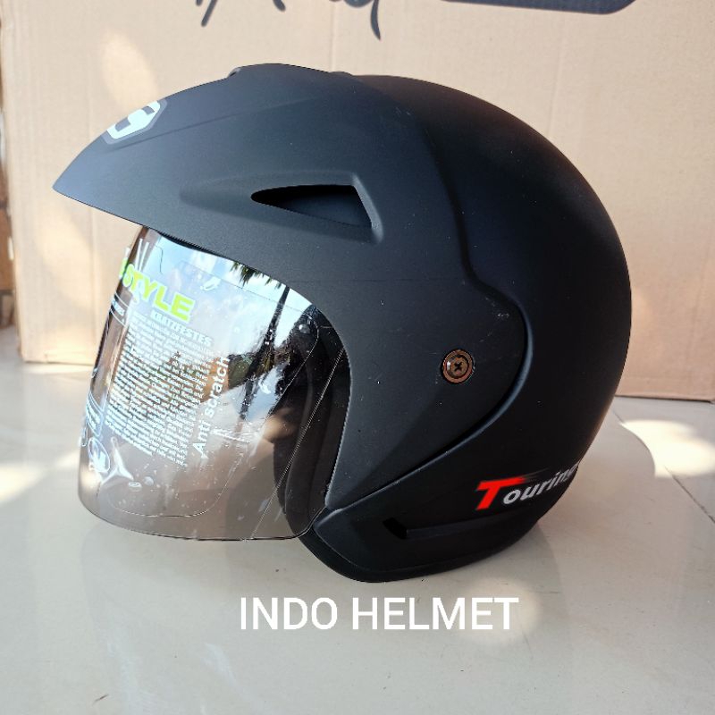 HELM BMC 380 TOURING BLACK DOFT ORI BMC GRATIS BUBLE WRAP