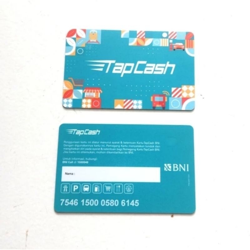 Kartu Emoney Bni TapCash Etoll Card BNI Orignal 100% Support NFC