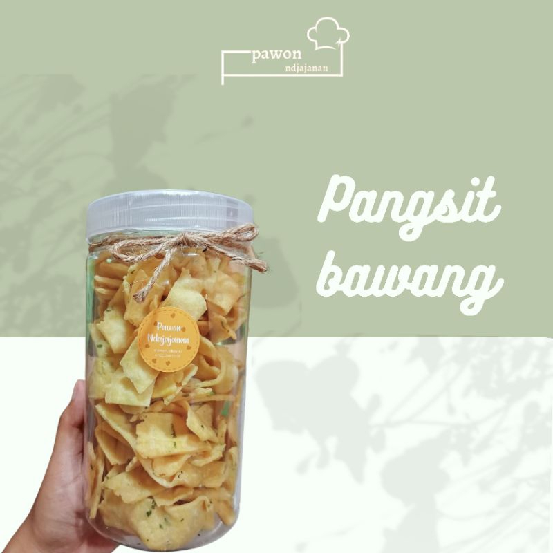 

pangsit bawang renyah