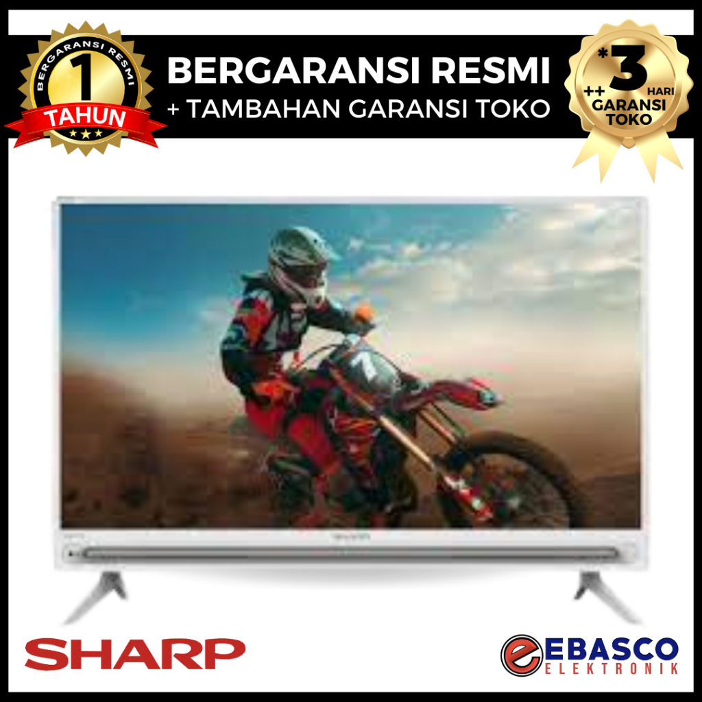 Sharp LED Smart TV 32 Inch LC-32SA4500I Android TV Full HD