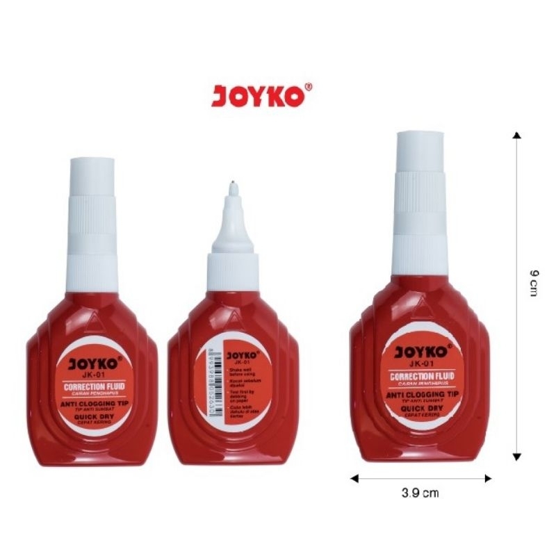 

Corection Fluid(Tip X/Stipo Cair/Penghapus/JOYKO JK-01