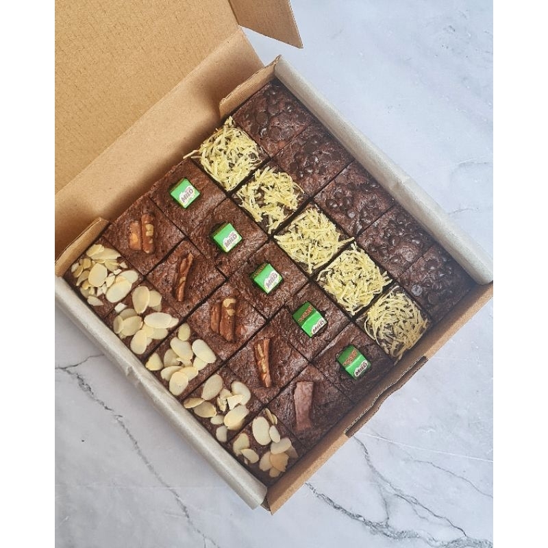 

Fudgy Brownies Mix Sekat