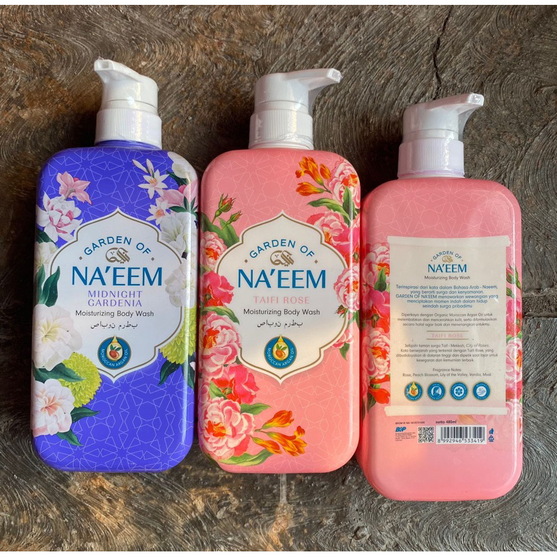 naeem sabun mandi cair pump pencet