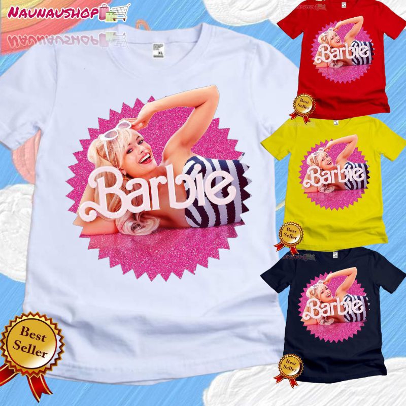 baju kaos anak BARBIE baju atasan anak PEREMPUAN BARBIE