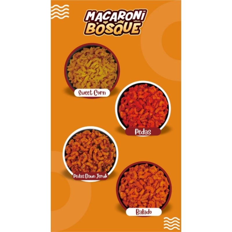 

MACARONI BOSQUE (PAKET 2) ISI 5PACK
