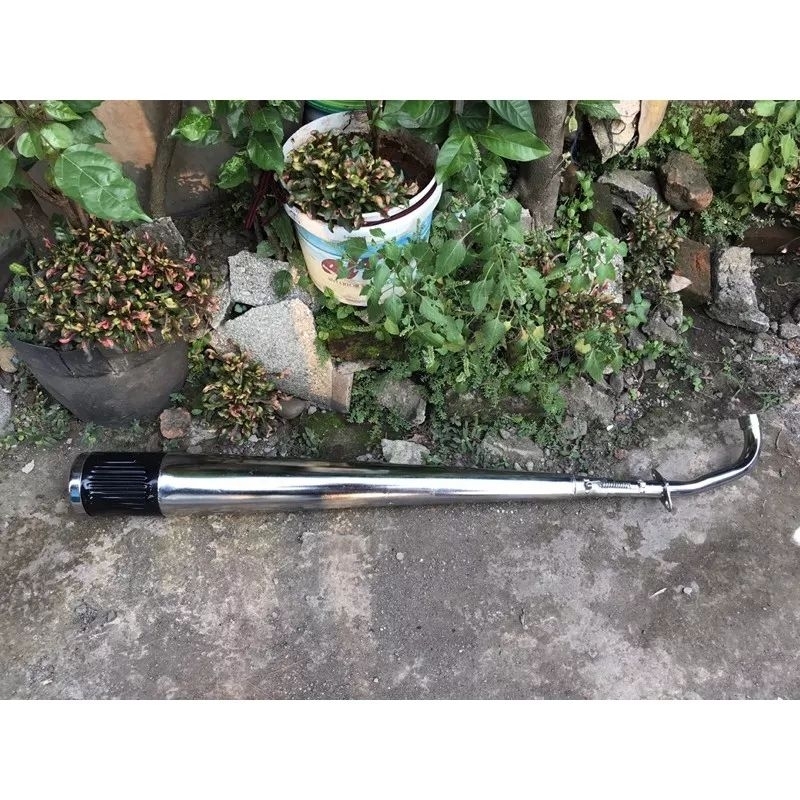 Knalpot kleper supra kleper pedes empuk, pnp motor bebek (Supra, Honda Grand, C70 dll/.