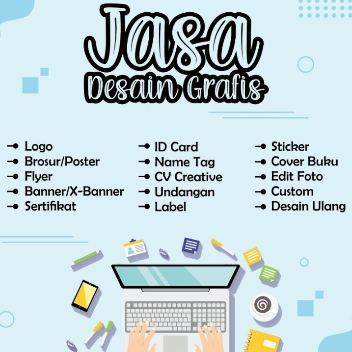 

Jasa Desain Premium Logo Label Stiker Kemasan Brosur Spanduk